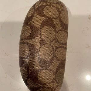 Coach glasses holder